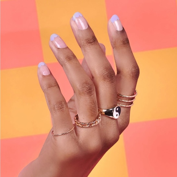 Color Street Other - *Exclusive* Color Street: Read My Tulips | Lavender French Tips Manicure Spring